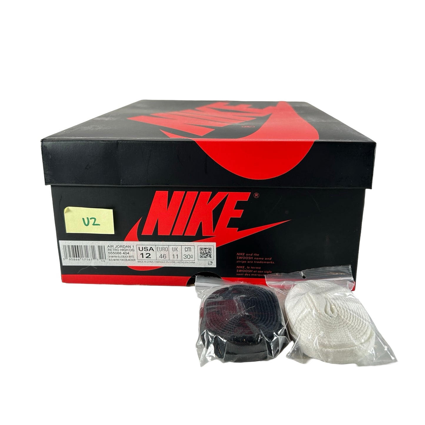 555088 404 Jordan 1 Retro High OG Oscuro Marina Azul