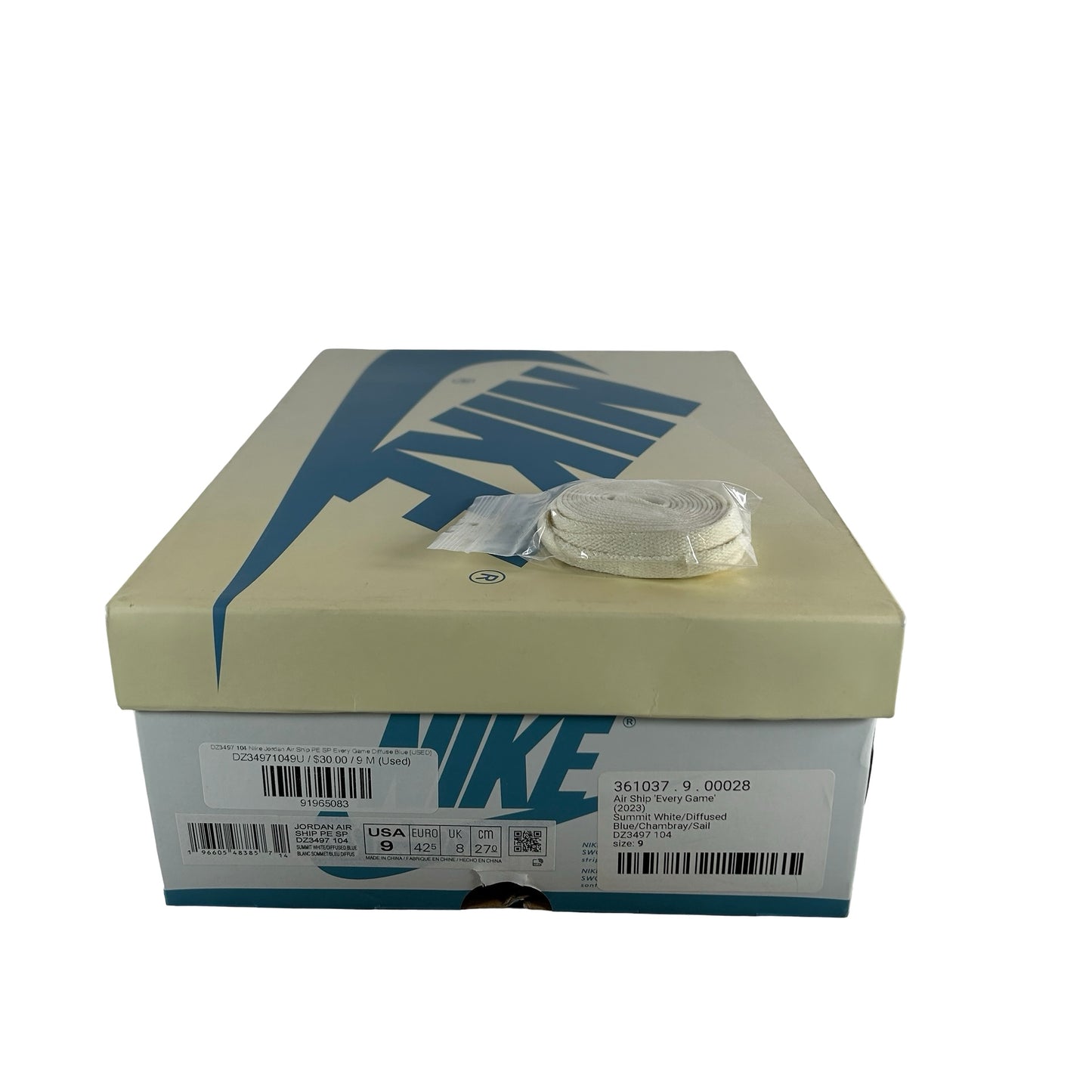 DZ3497 104 Nike Jordan Air Ship PE SP Cada juego Difundido Azul