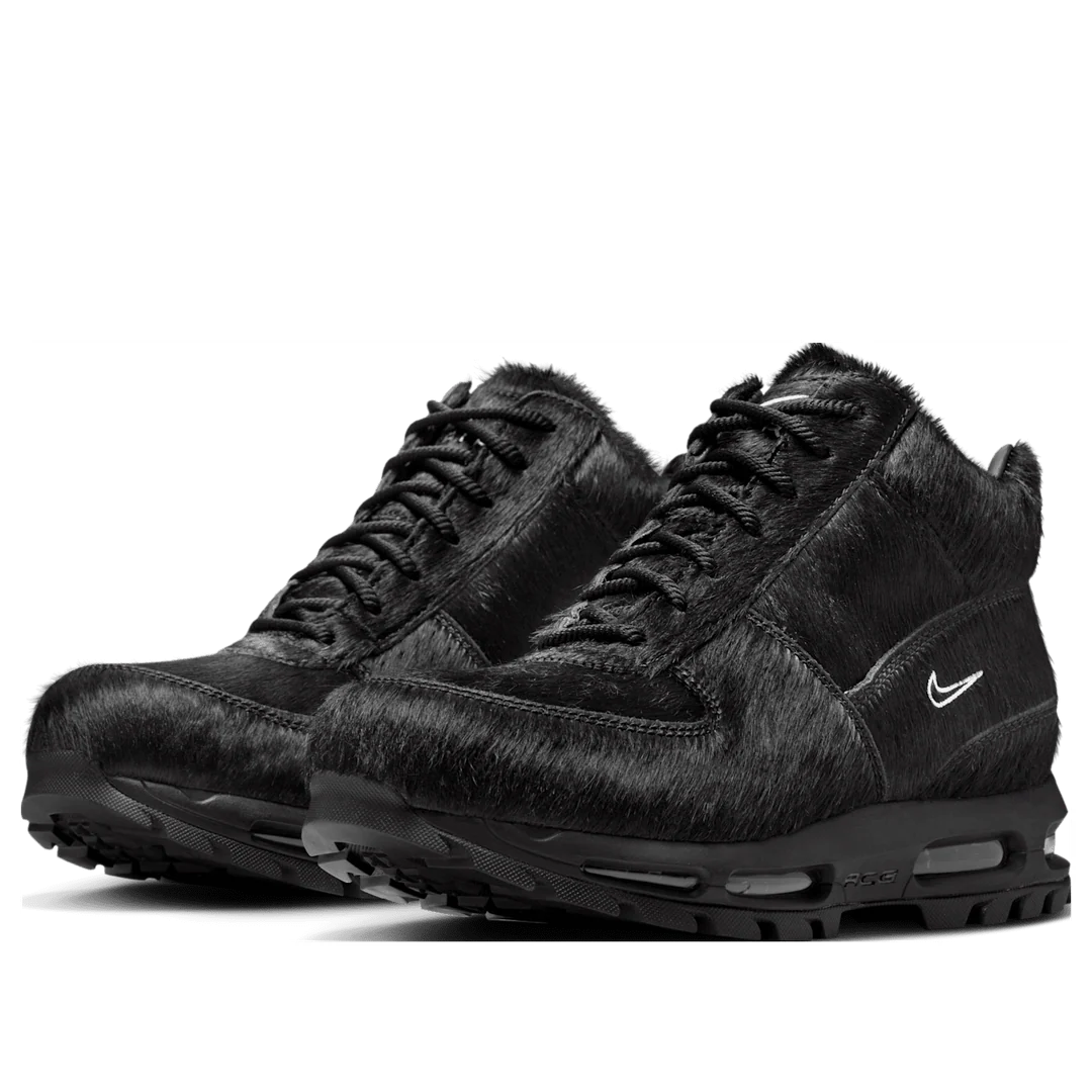 IO4635 001 Nike Air Max Goadome Black Pony Hair