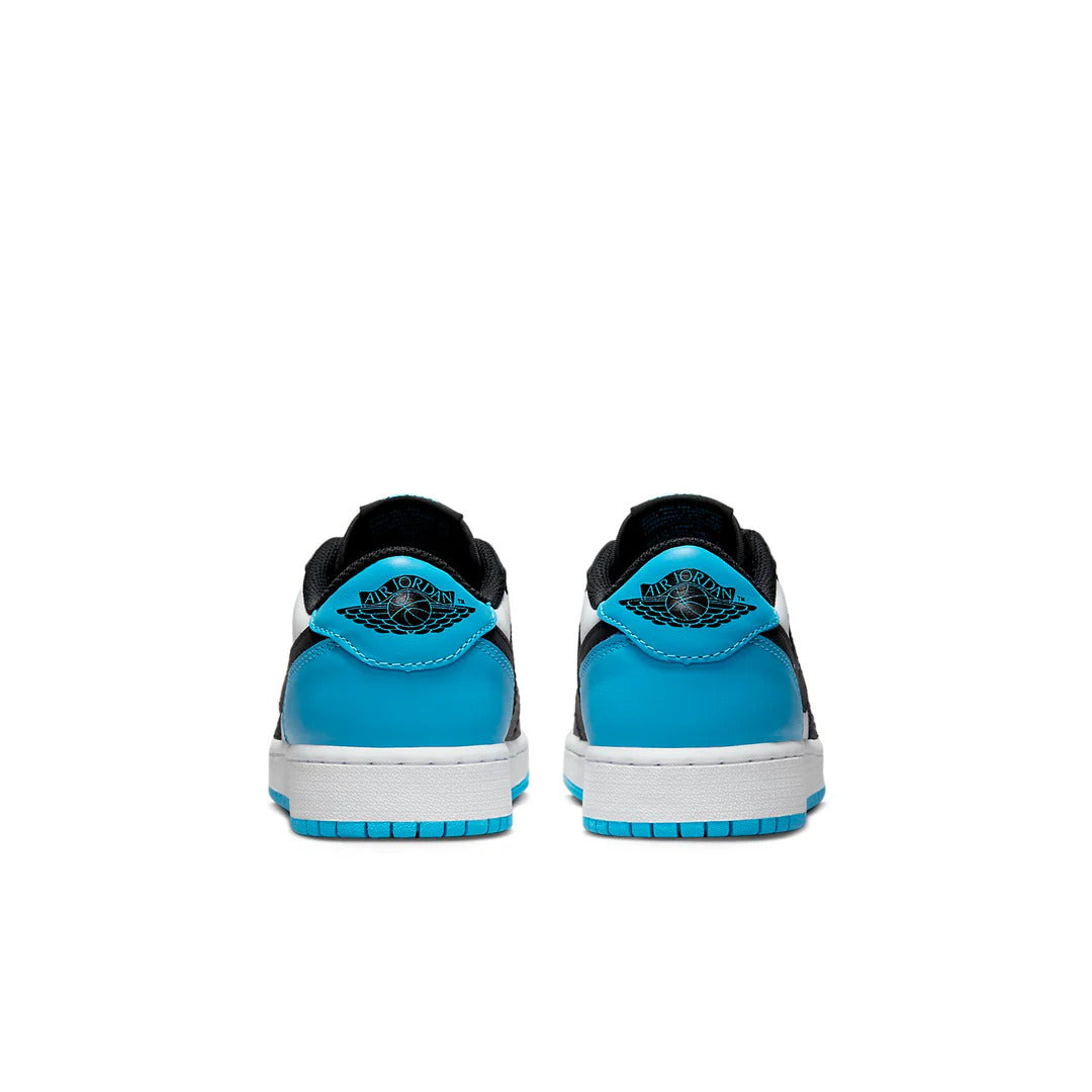 CZ0858 104 Jordan 1 Retro Low OG Black Dark Powder Blue (GS)