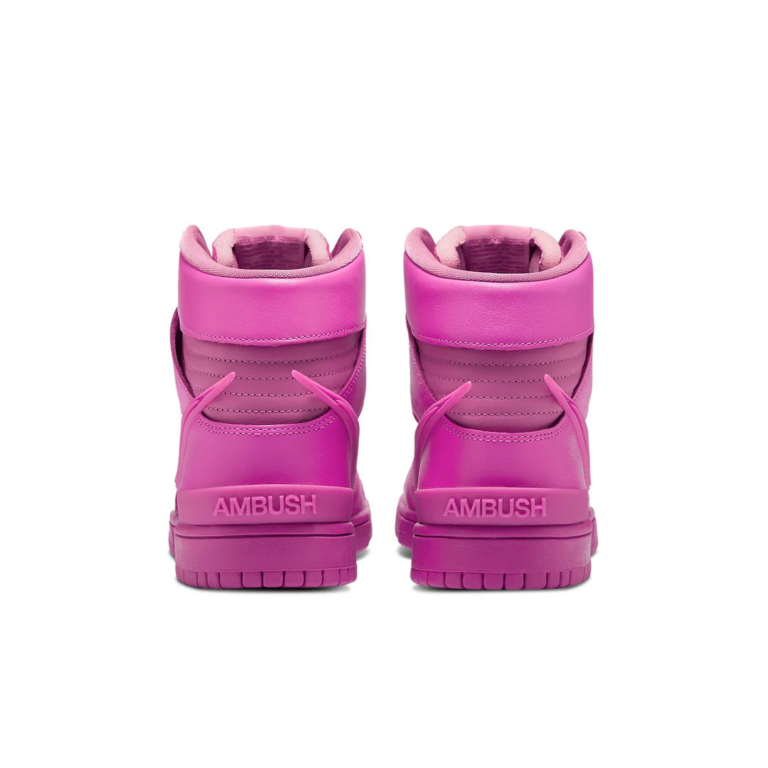 CU7544 600 Nike Dunk High AMBUSH Active Fuchsia