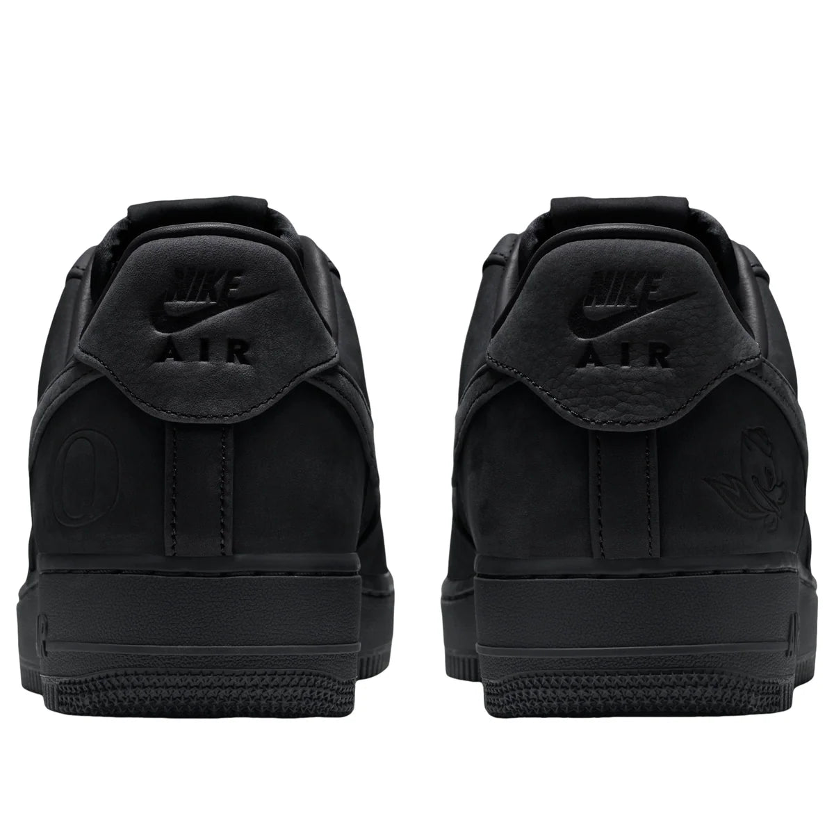 JF5453 001 Nike Air Force 1 Low Luxe University of Oregon Black