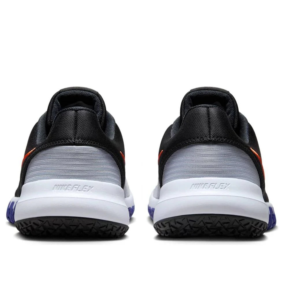 CD0197 013 Nike Flex Control 4 Wolf Grey Black Racer Blue Team Orange