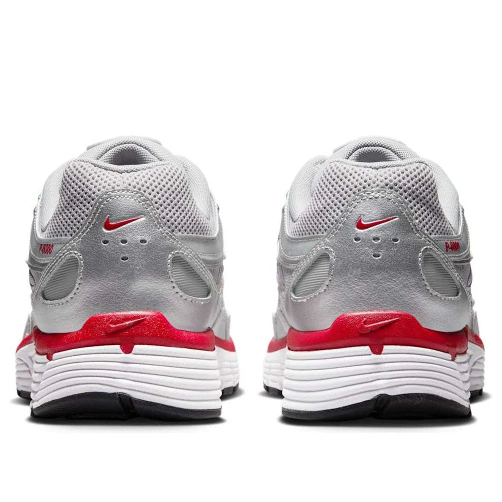 CD6404 024 Nike P-6000 Metallic Silver Gym Red