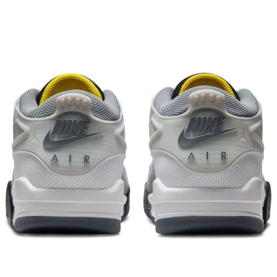 IB8052 100 Jordan 4 RM Premium White Black Smoke Grey Fire Red