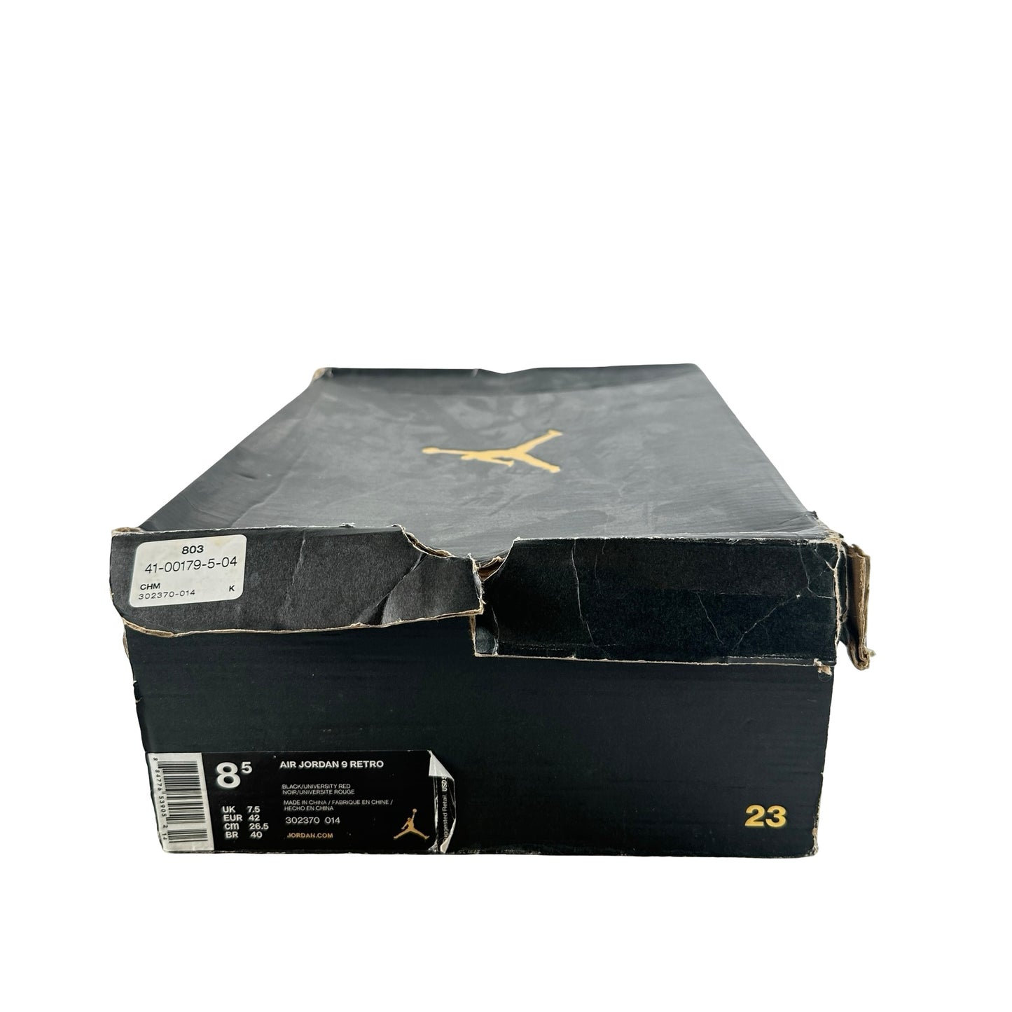 302370 014 Jordan 9 Retro Bred Patente