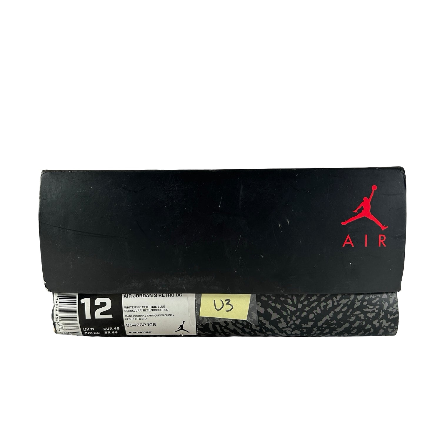 854262 106 Jordan 3 Retro Azul verdadero (2016)