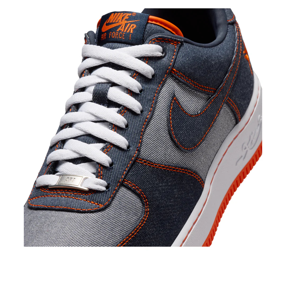 IM1980 400 Nike Air Force 1 Low Protro Kobe Bryant Denim Obsidian Safety Orange