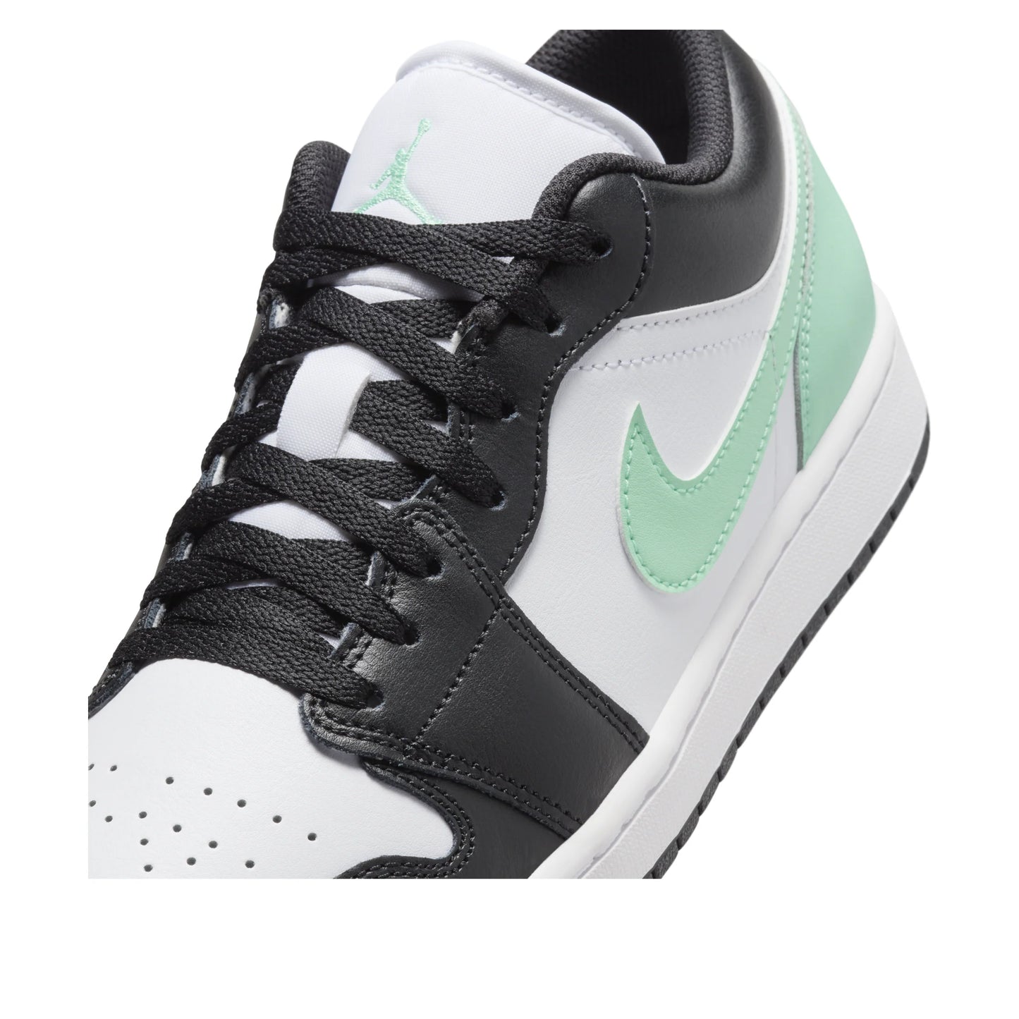 553558 131 Air Jordan 1 Low Green Glow
