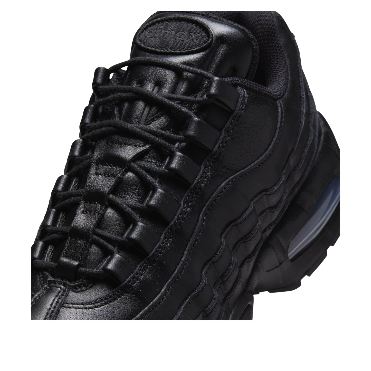 IM0696 001 Nike Air Max 95 QS Big Bubble Black Leather
