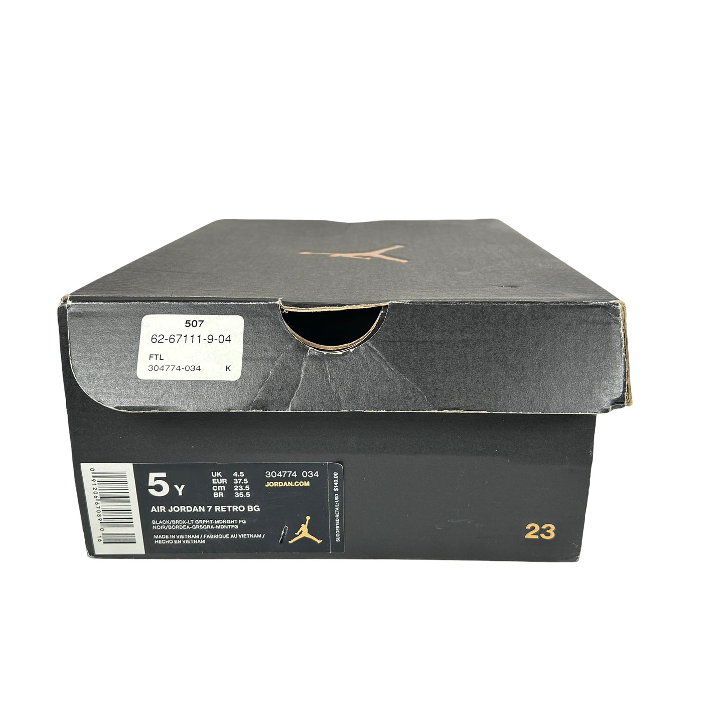 304774 034 Jordan 7 Retro Burdeos (2015) (GS)