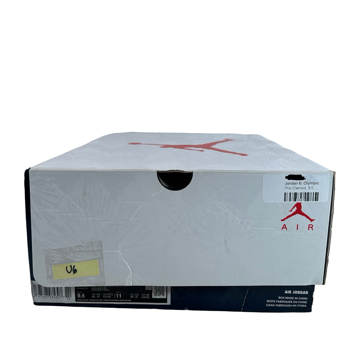 CT8529 164 Jordan 6 Retro Olympic (2024) - 9.5 M (Used6)