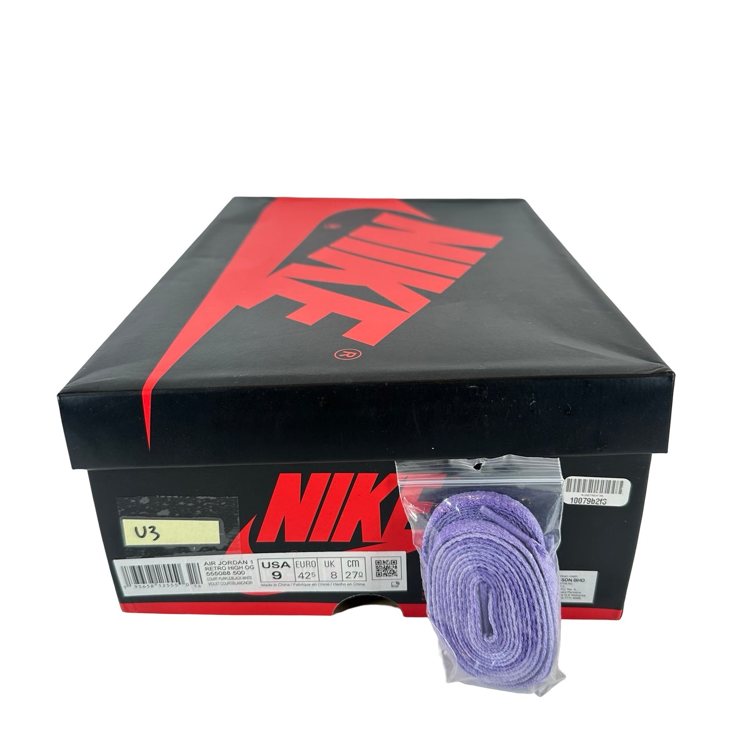 555088 500 Jordan 1 Corte Púrpura