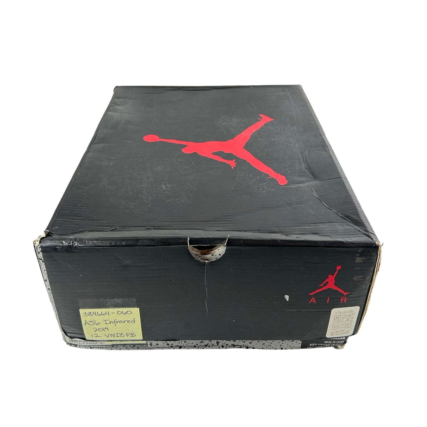 384664 060 Jordan 6 Retro Black Infrared (2019) - 11 M (VNDS) (Replace Box)