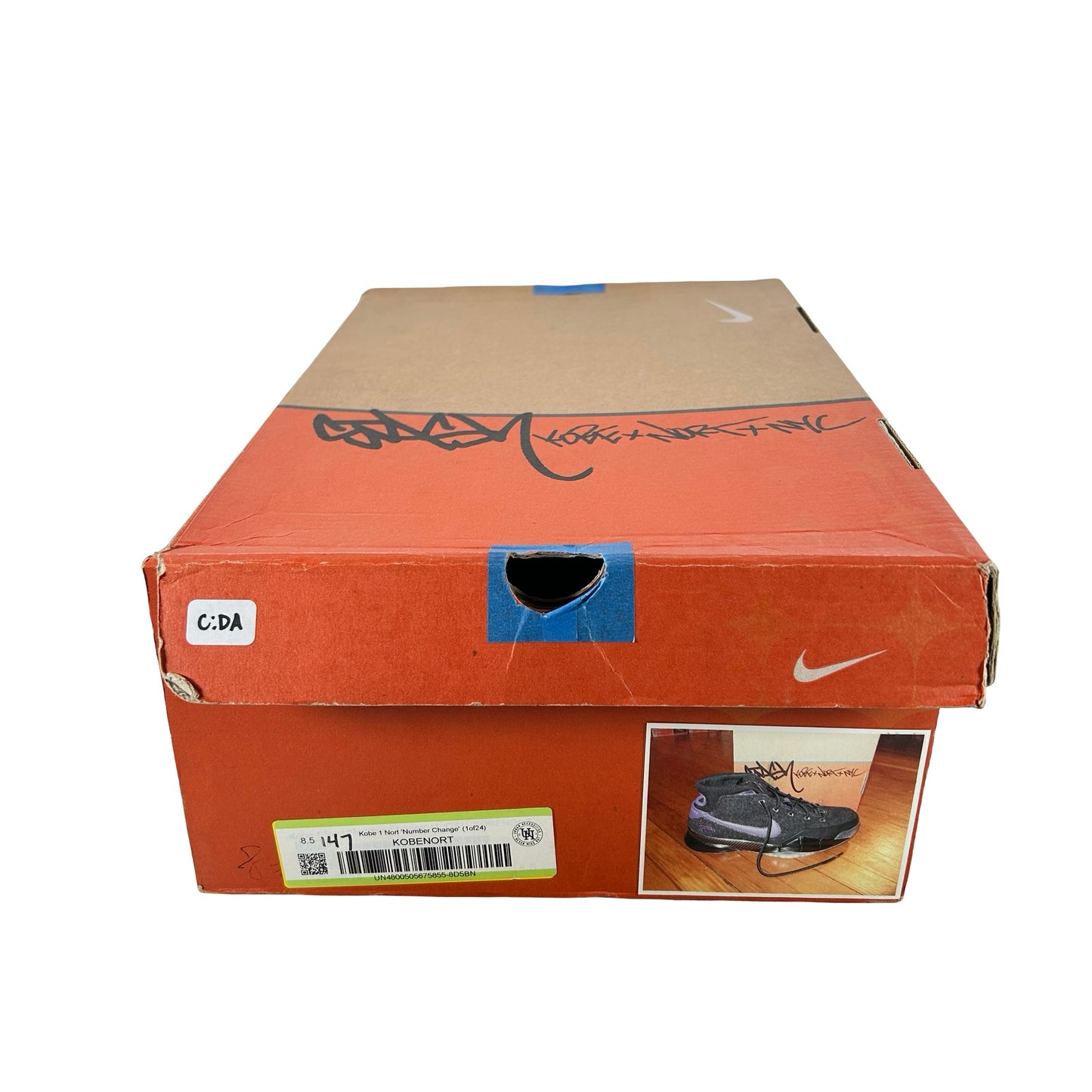 Nike Zoom Kobe 1 x Stash x Nort Sample - 8.5 M (Yellowing)