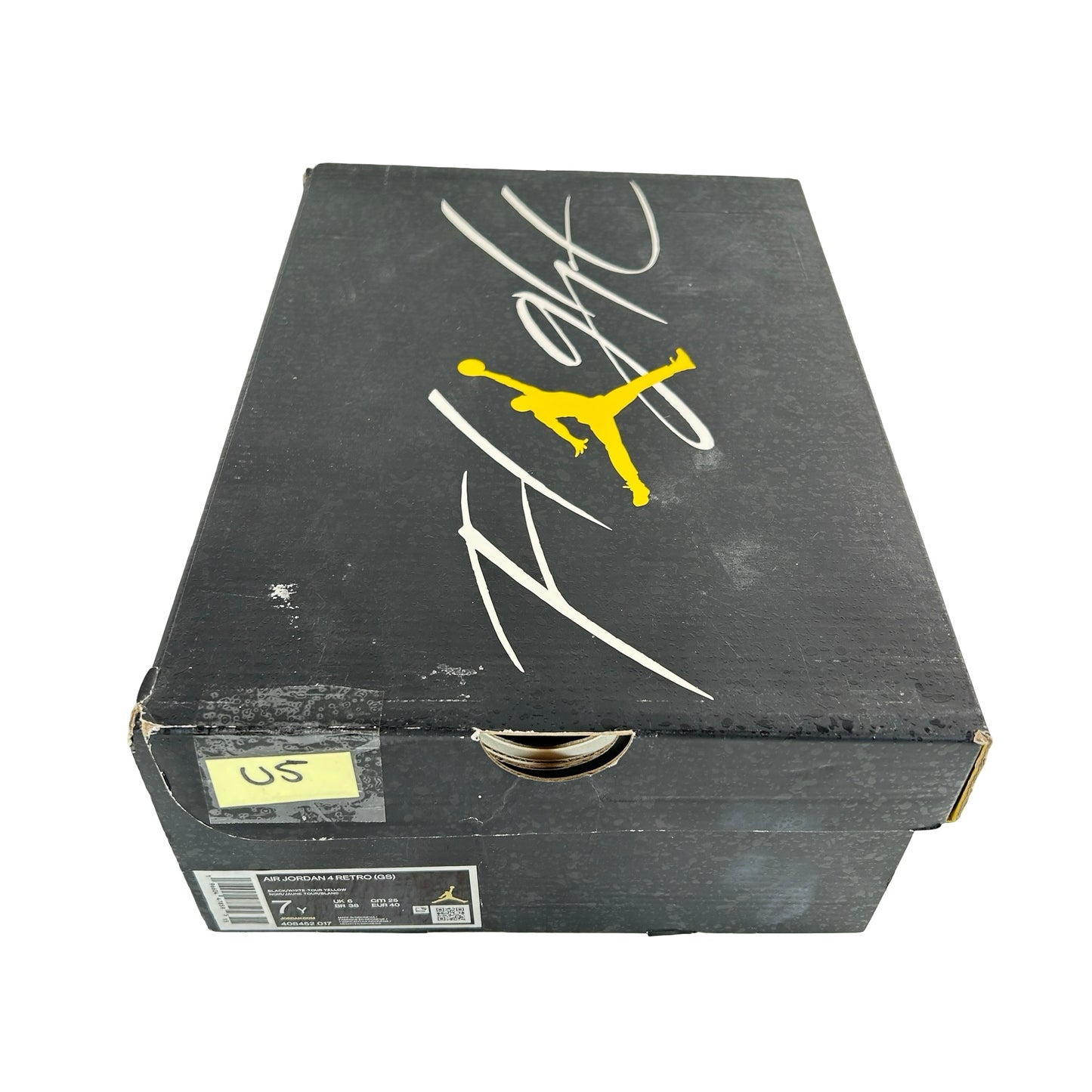 408452 017 Jordan 4 Retro Thunder (2023) (GS) - 7 Y (Used5)