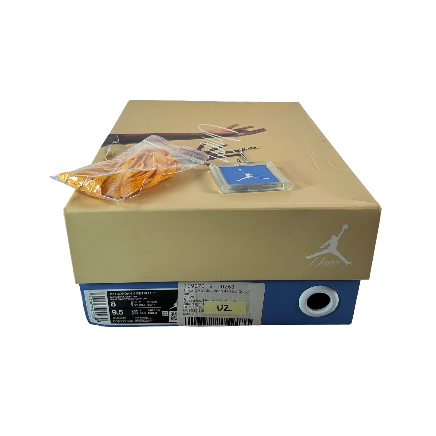 DC9533 800 Jordan 4 Unión Guayaba Ice