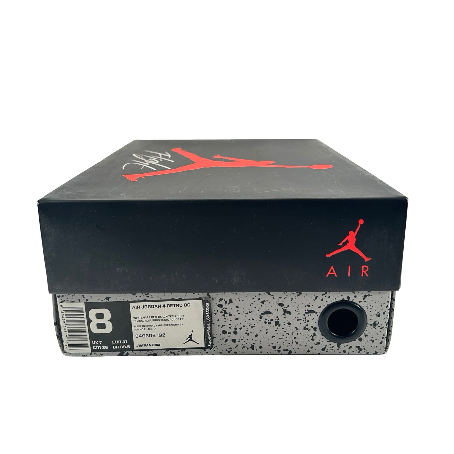 840606 192 Jordan 4 Blanco Cemento