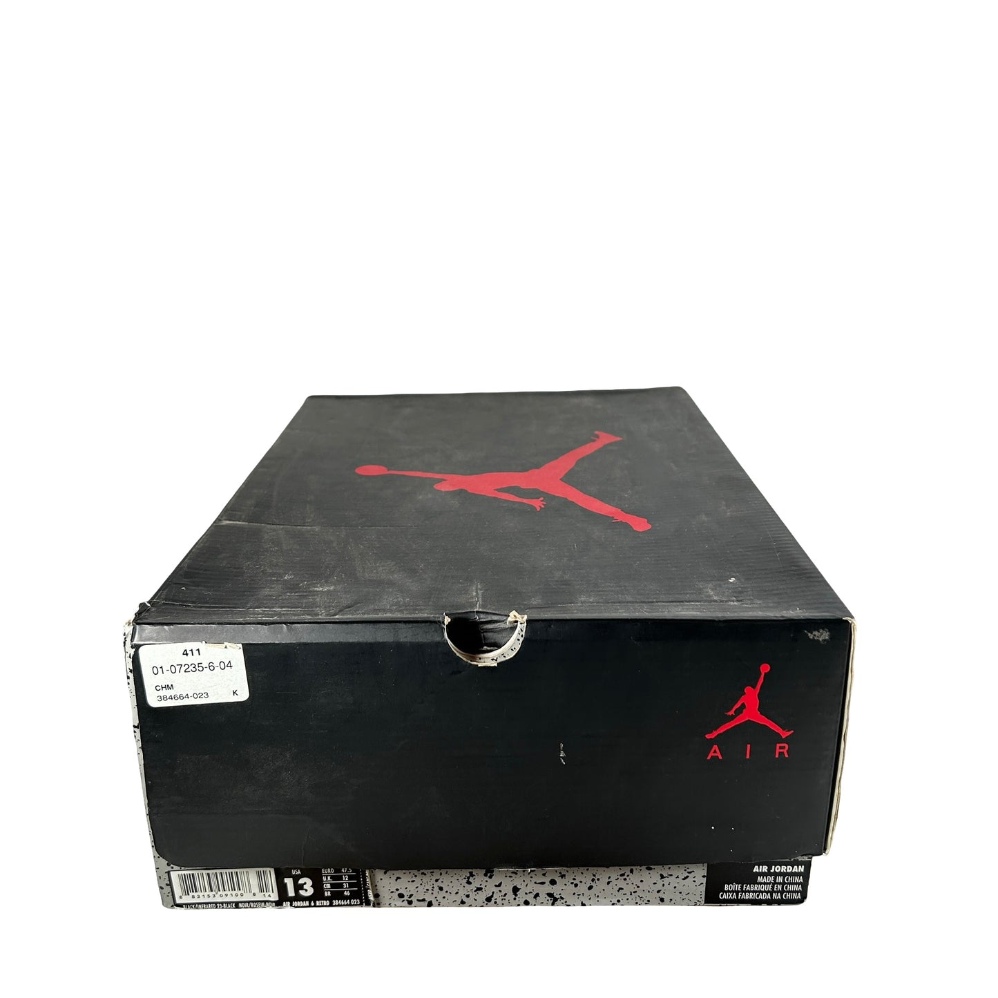 384664 023 Jordan 6 Retro Infrared Black (2014) - 13 M (Used)
