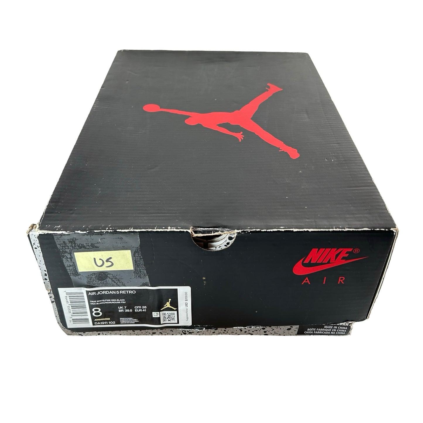 DA1911 102 Jordan 5 Rojo Fuego