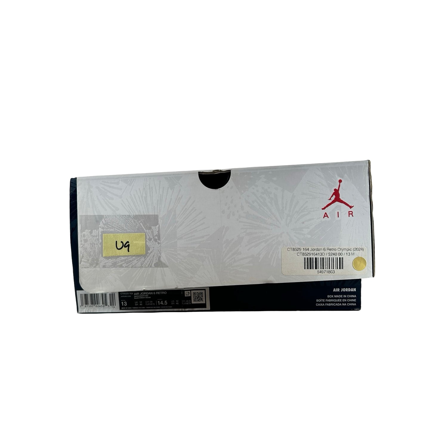 CT8529 164 Jordan 6 Retro Olympic (2024) - 13 M (Used9)