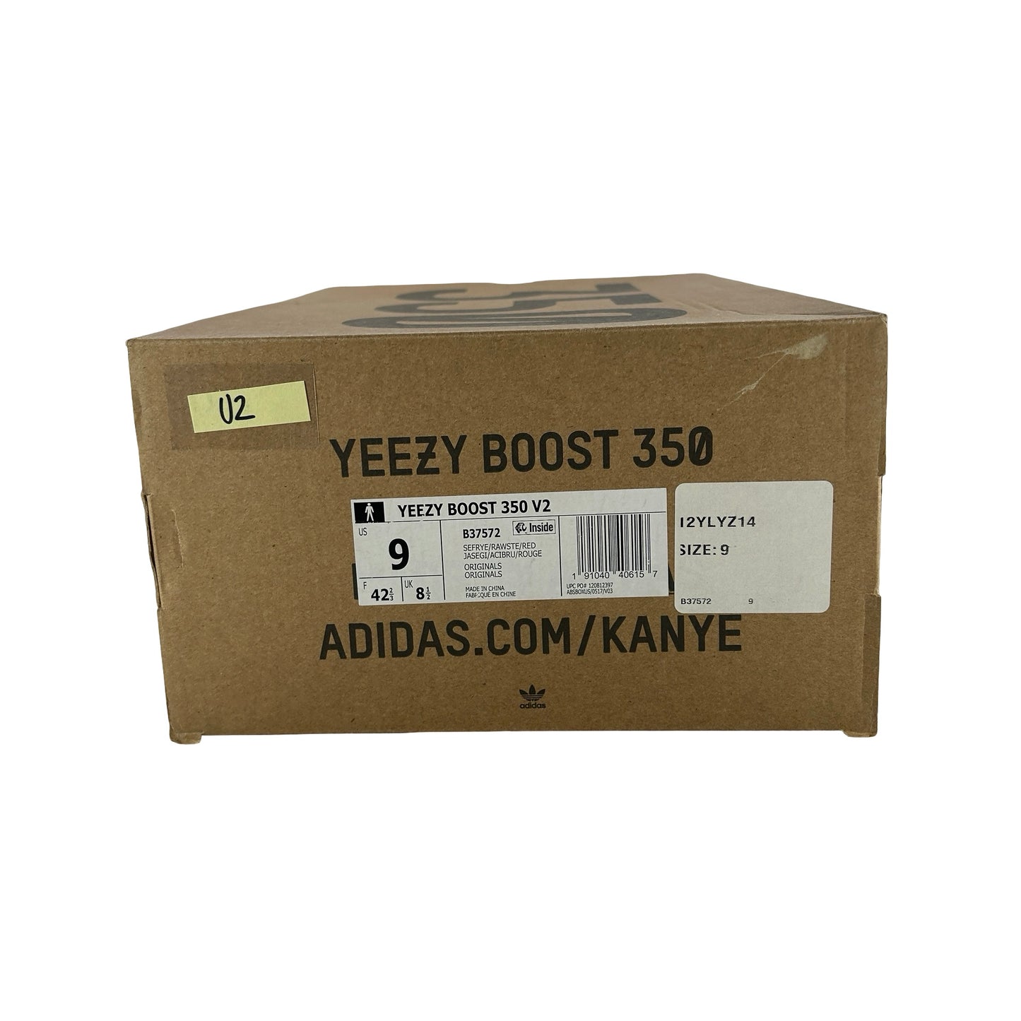B37572 adidas Yeezy Boost 350 V2 Semi Congelado Amarillo