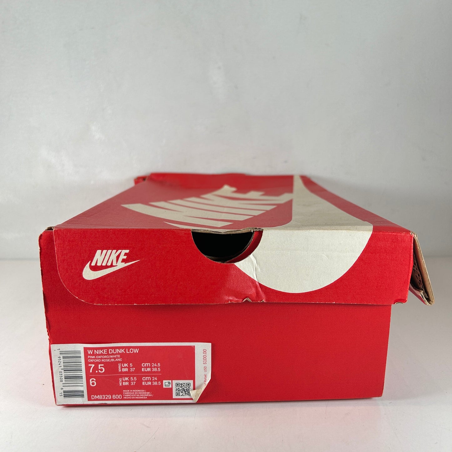 DM8329 600 Nike Dunk Low Gris suave
