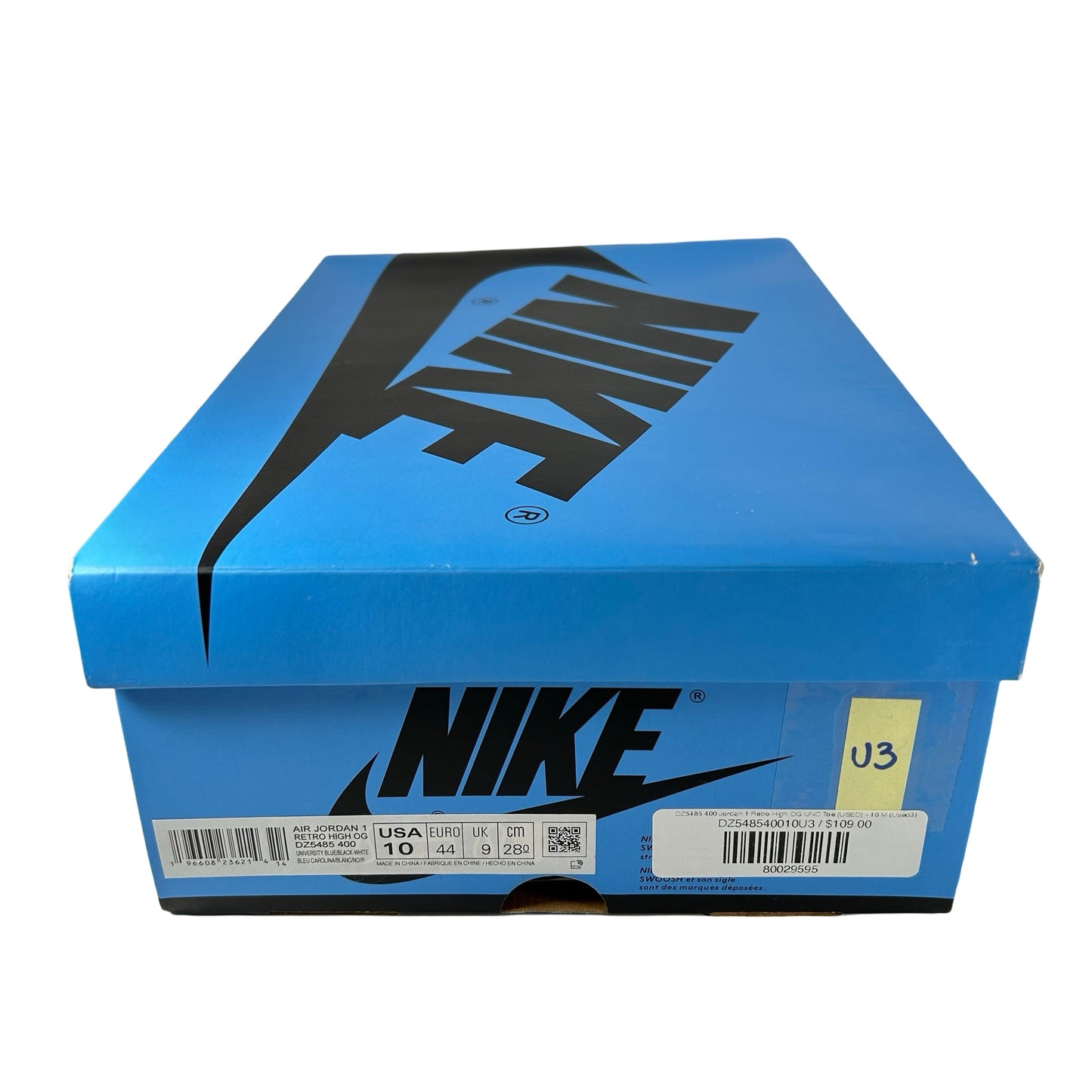 DZ5485 400 Jordan 1 Retro High OG UNC Puntera