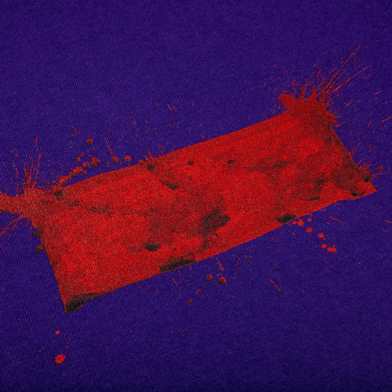 Supreme Ralph Steadman Box Logo Tee Purple
