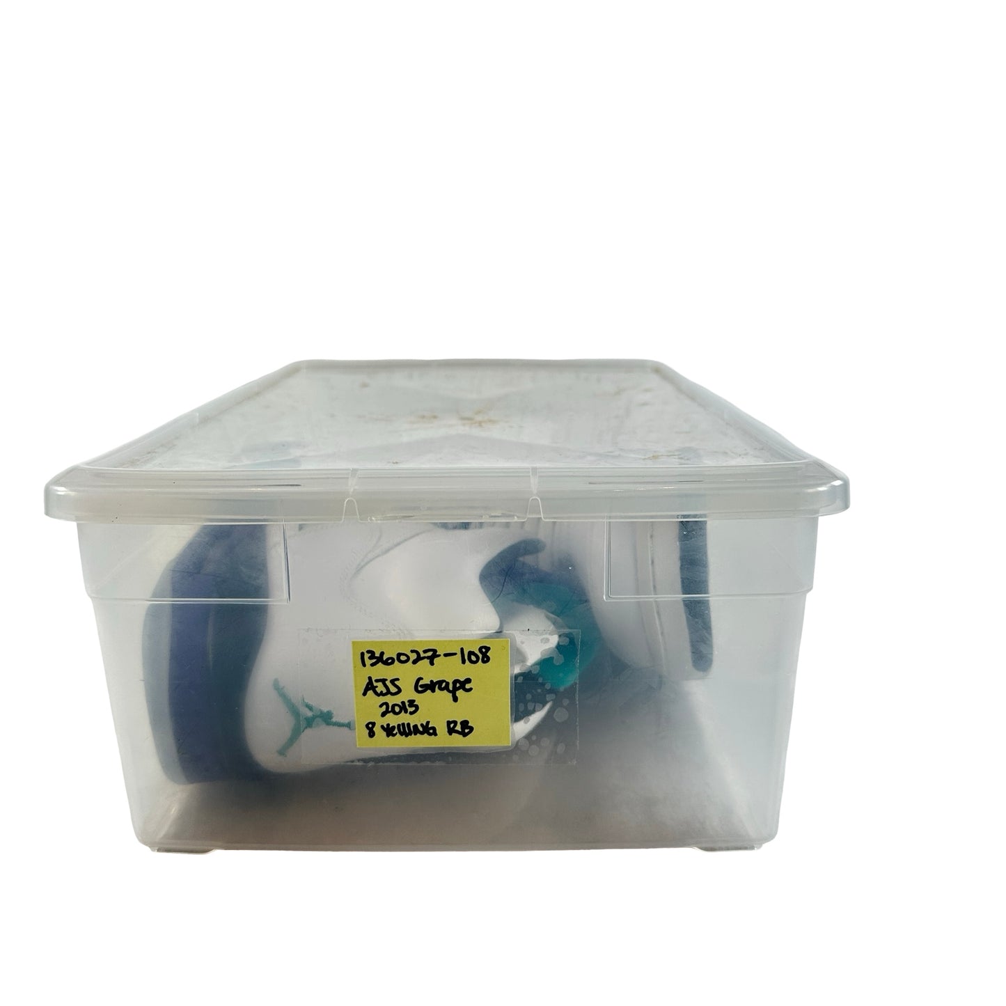 136027 108 Jordan 5 Retro Grape (2013) - 8 M (Yellowing Soles) (Replace Box)