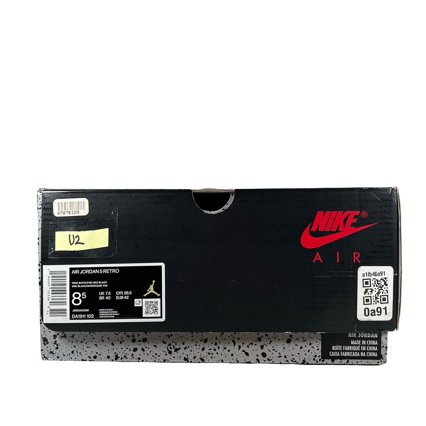 DA1911 102 Jordan 5 Rojo Fuego