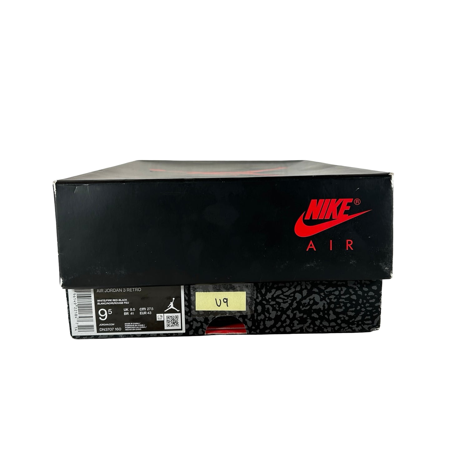 DN3707 160 Jordan 3 Retro Rojo fuego (2022)