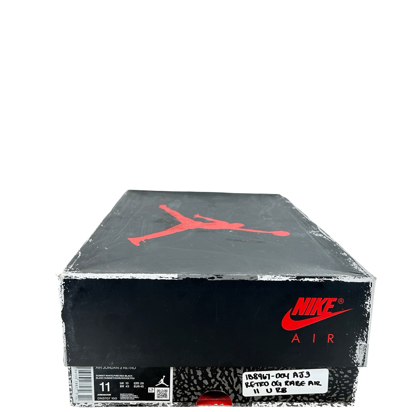 1B8967 004 Jordan 3 Retro OG Rare Air - 11 M (Used) (Replace Box)