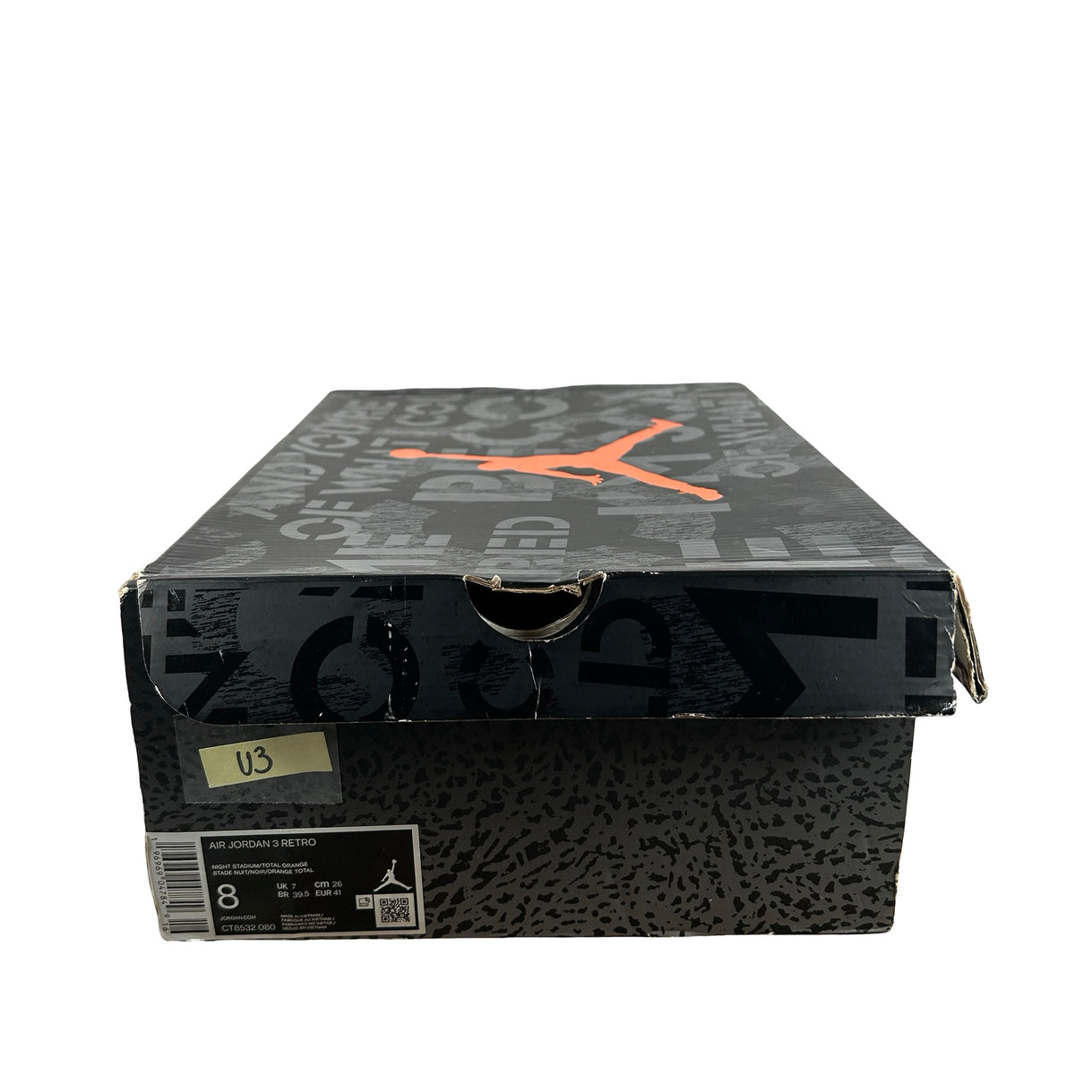 CT8532 080 Jordan 3 Retro Paquete de miedo (2023)