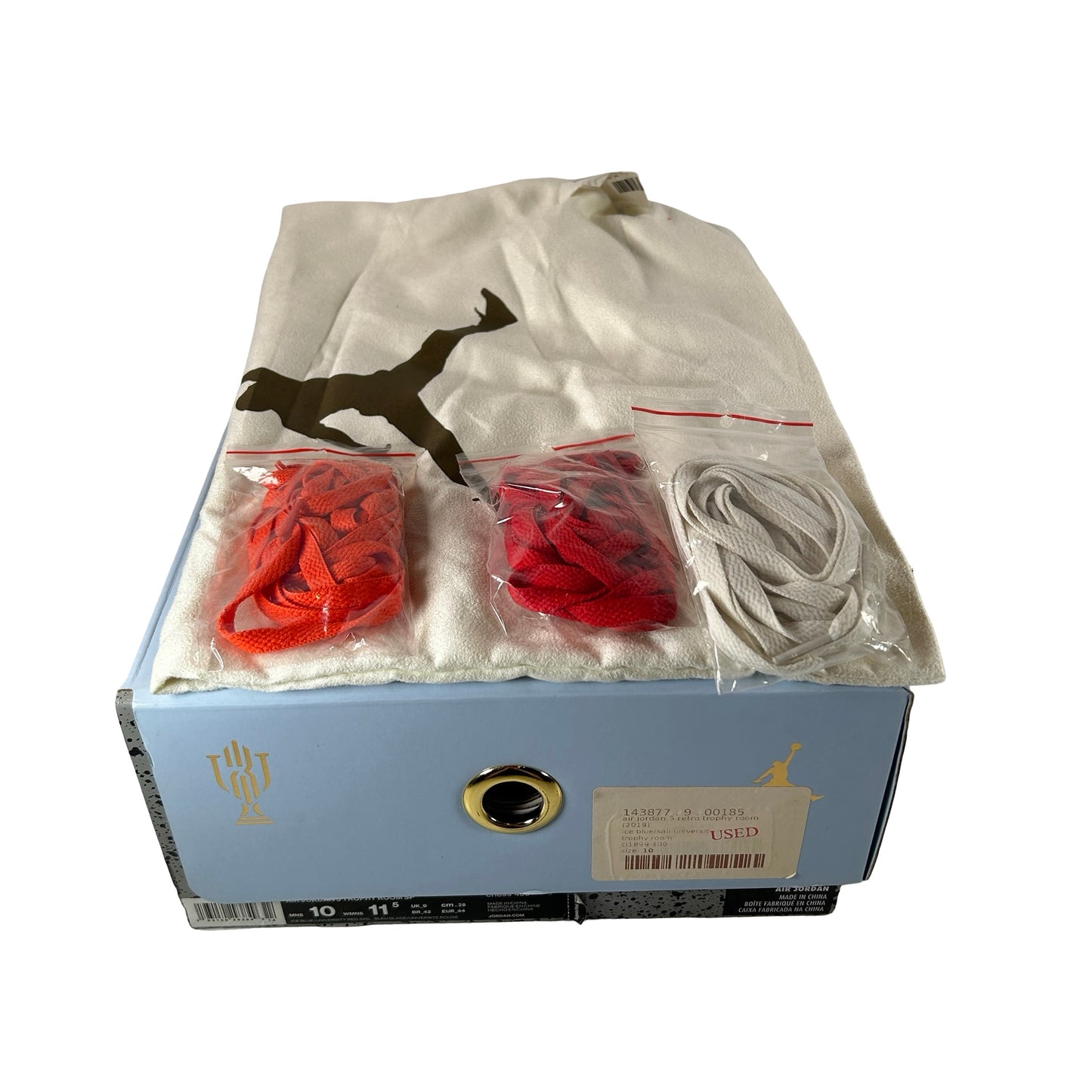CI1899 400 Jordan 5 Retro Trophy Room Azul hielo