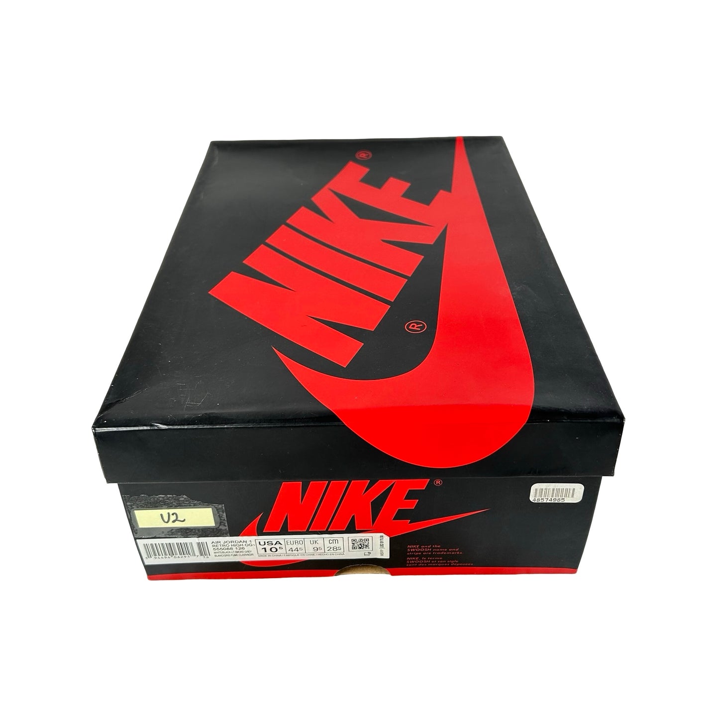 555088 126 Jordan 1 Retro Alto Gris Humo