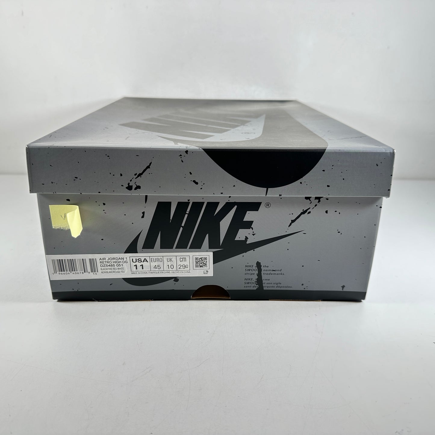 DZ5485 051 Jordan 1 Retro High OG Lavado Negro