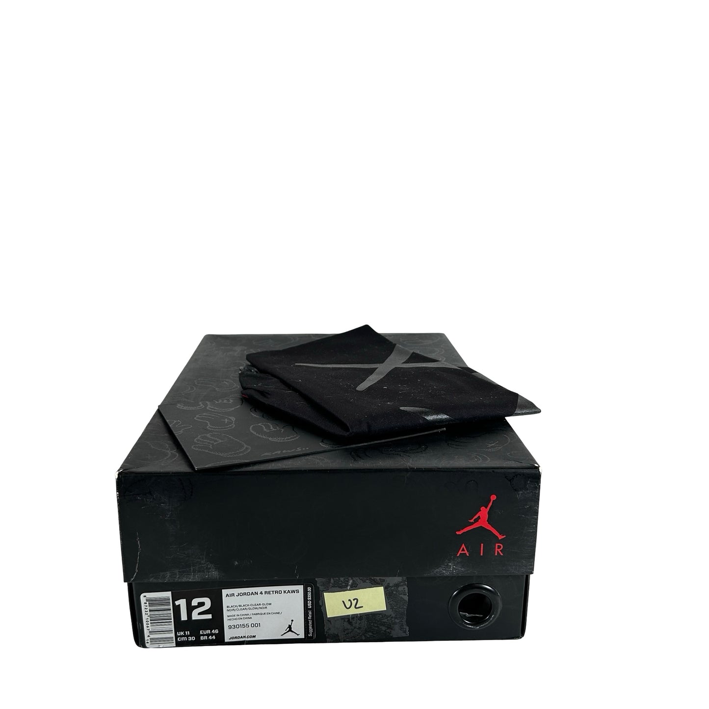 930155 001 Jordan 4 Kaws Negro