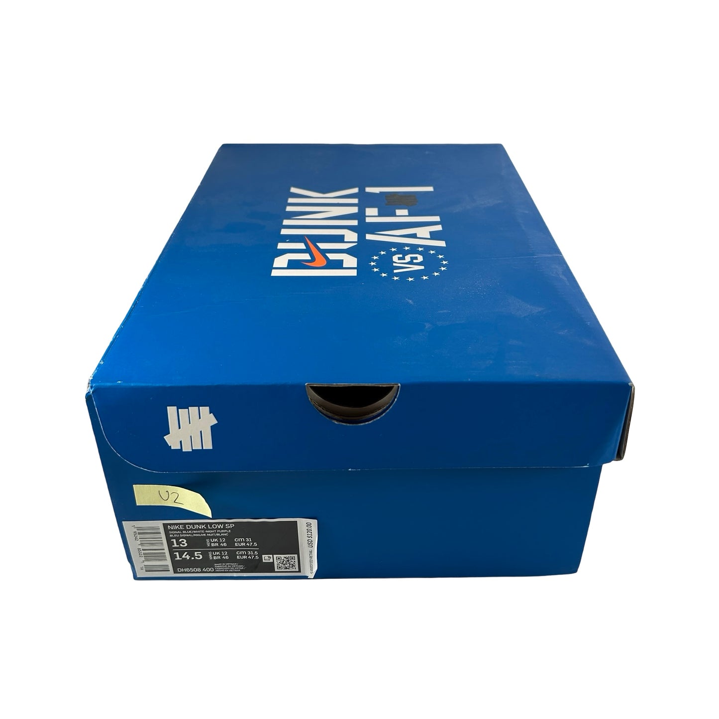 DH6508 400 Nike Dunk Low Undefeated 5 On It Dunk vs.AF1