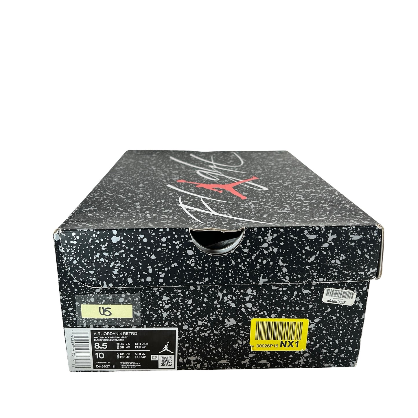DH6927 111 Jordan 4 Retro Militar Negro
