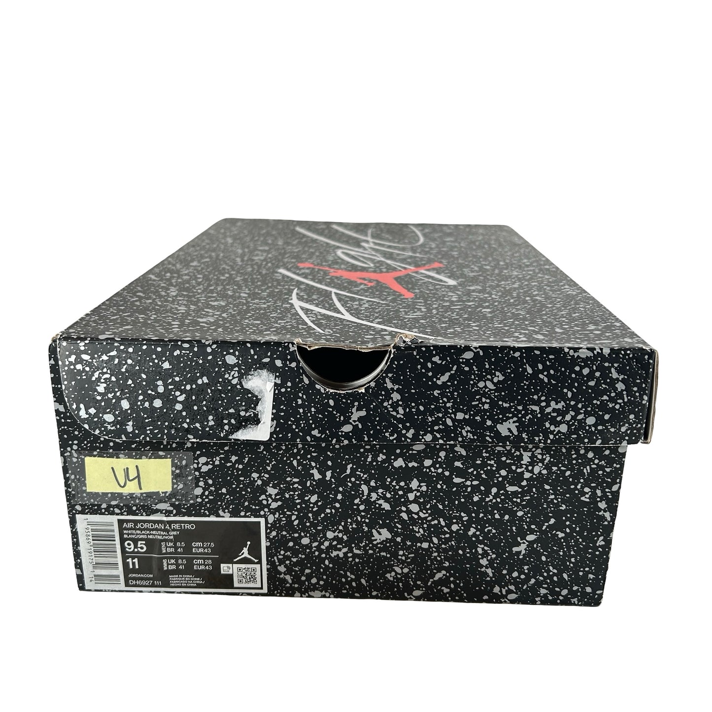 DH6927 111 Jordan 4 Retro Militar Negro