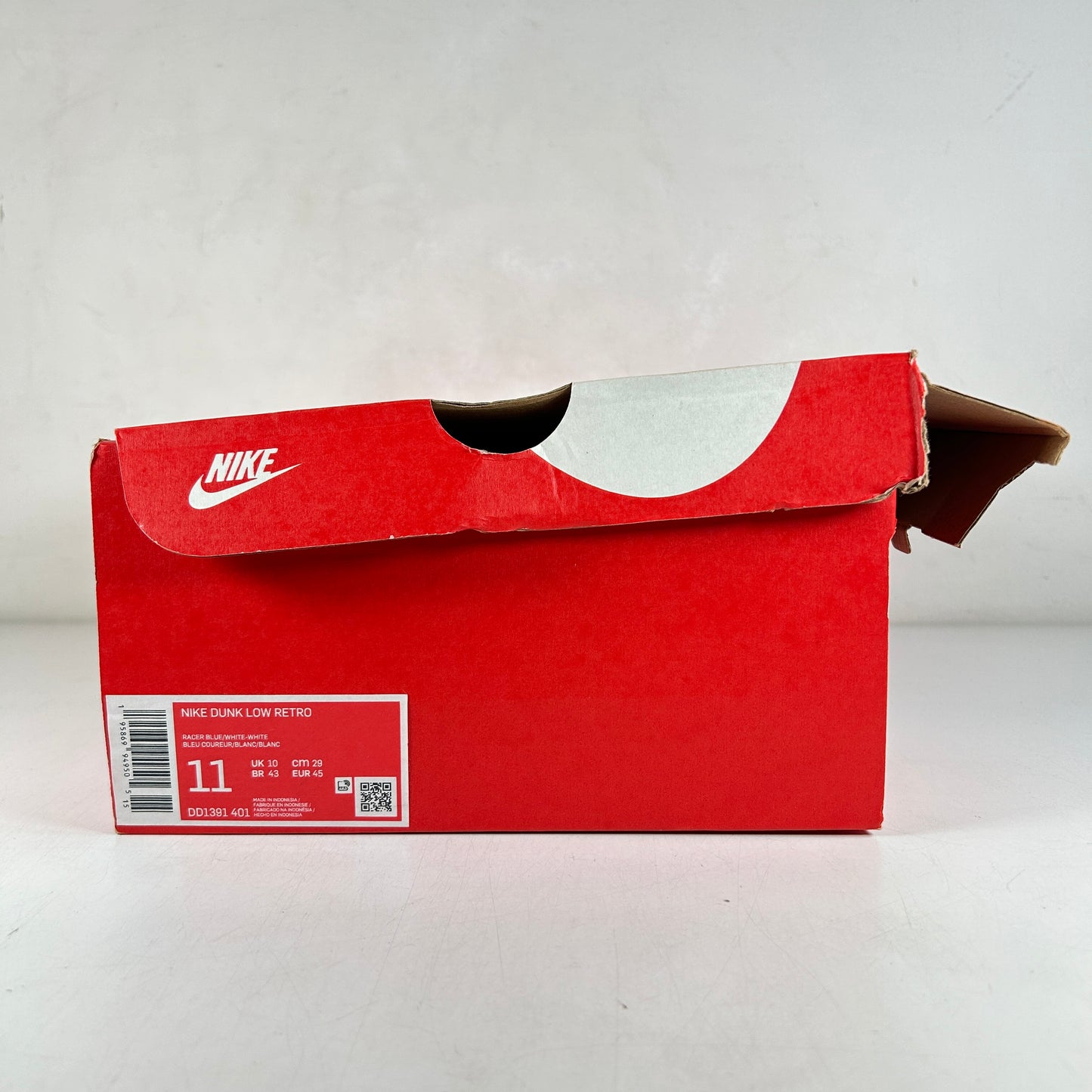 DD1391 401 Nike Dunk Low Racer Azul Blanco