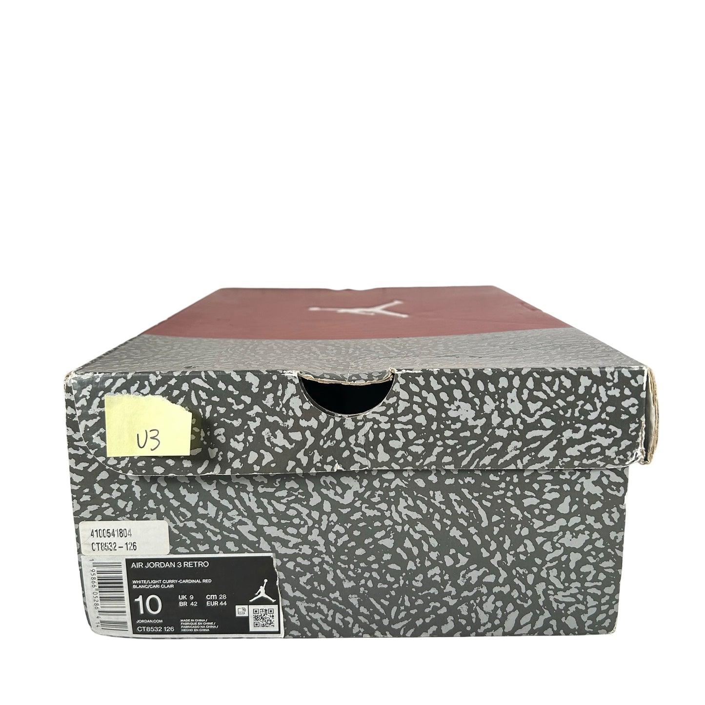 CT8532 126 Jordan 3 Retro Cardenal Rojo