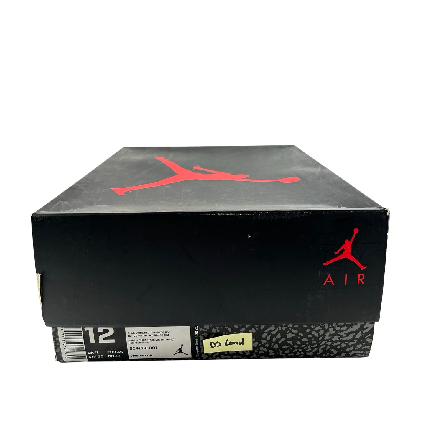 854262 001 Jordan 3 Negro Cemento 2018