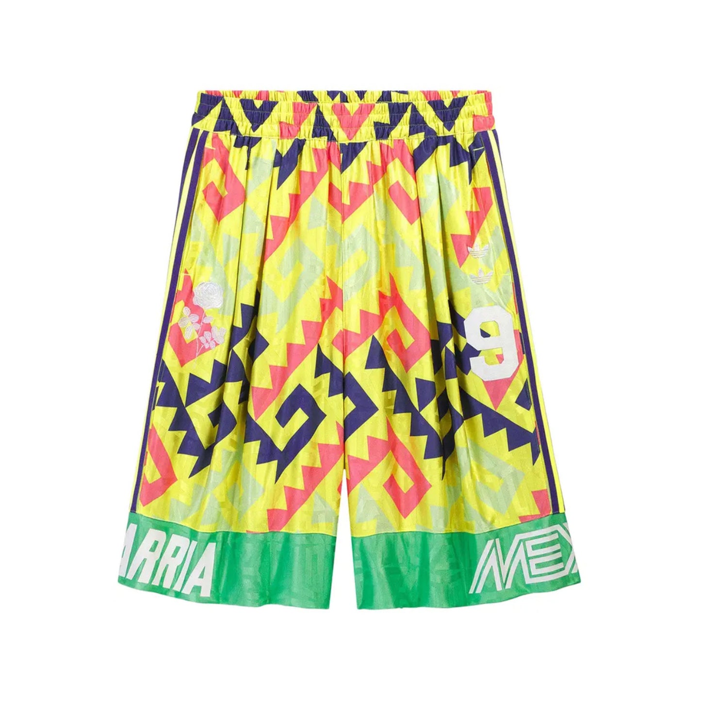 Adidas x Willy Chavarria Long Shorts Lemon