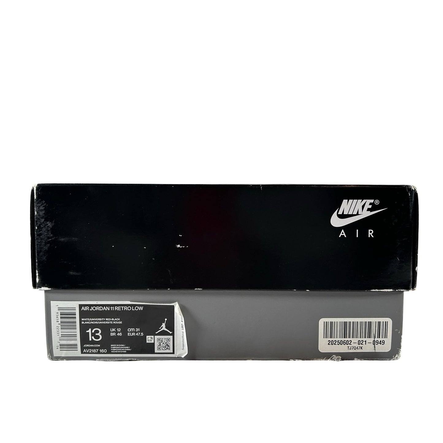 AV2187 160 Jordan 11 Retro Bajo Concord Bred