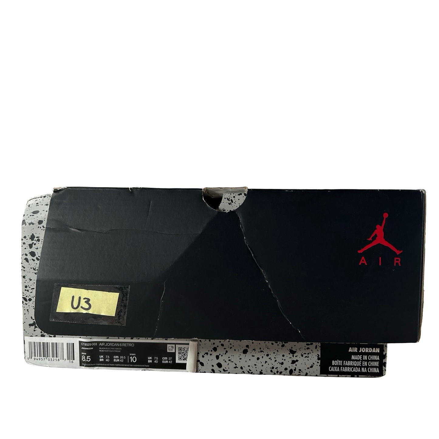 CT8529 003 Jordan 6 Retro Verde Eléctrico