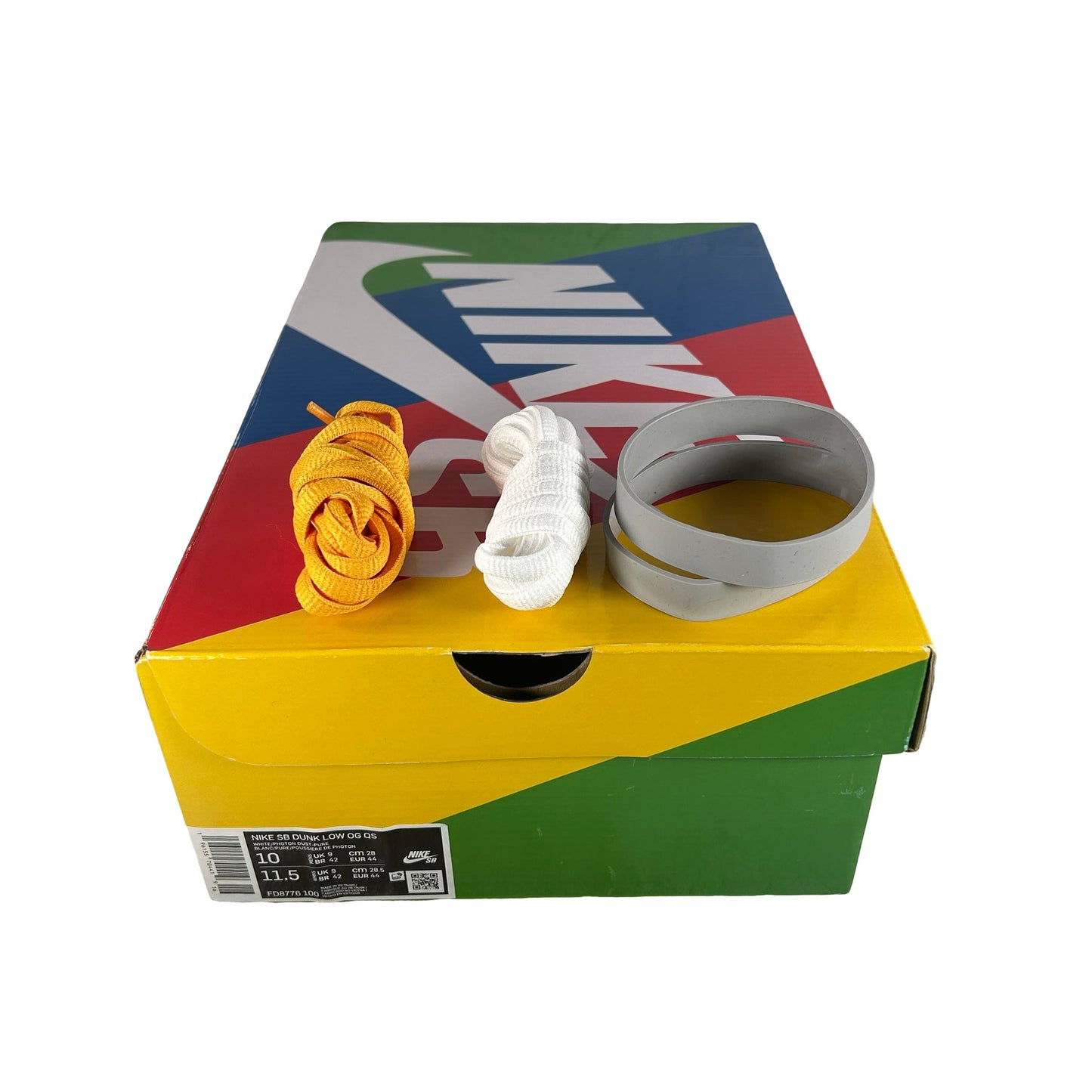 FD8776 100 Nike SB Dunk Low White Lobster (Friends and Family)