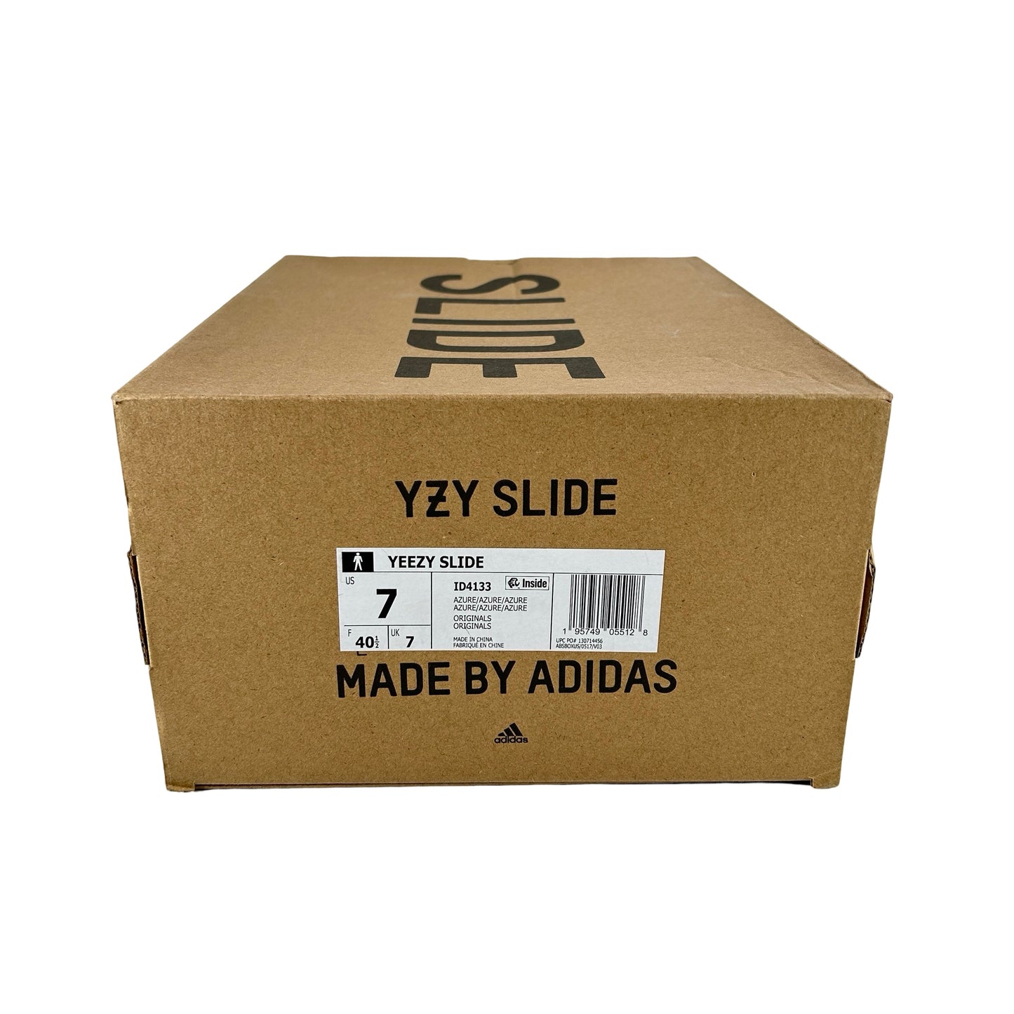 ID4133 Adidas Yeezy Slide Azul