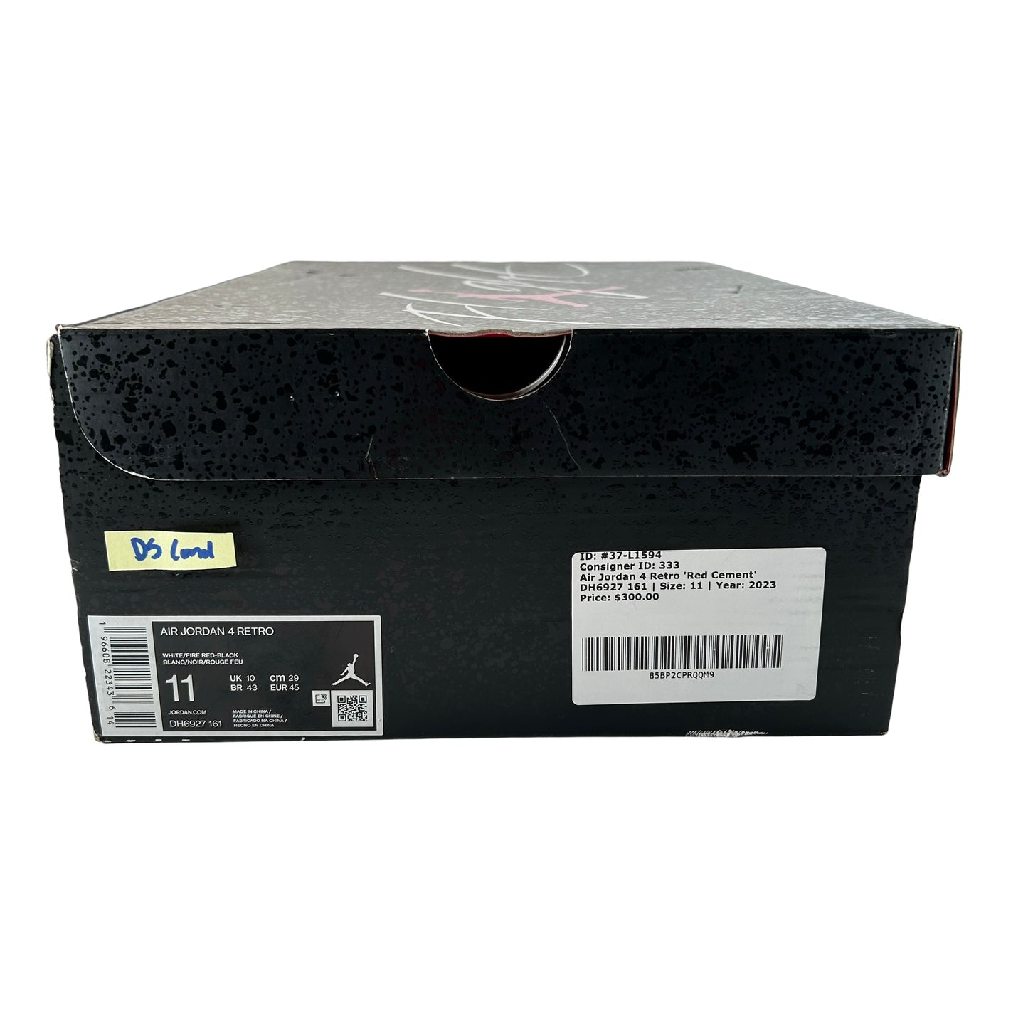 DH6927 161 Jordan 4 Retro Rojo Cemento